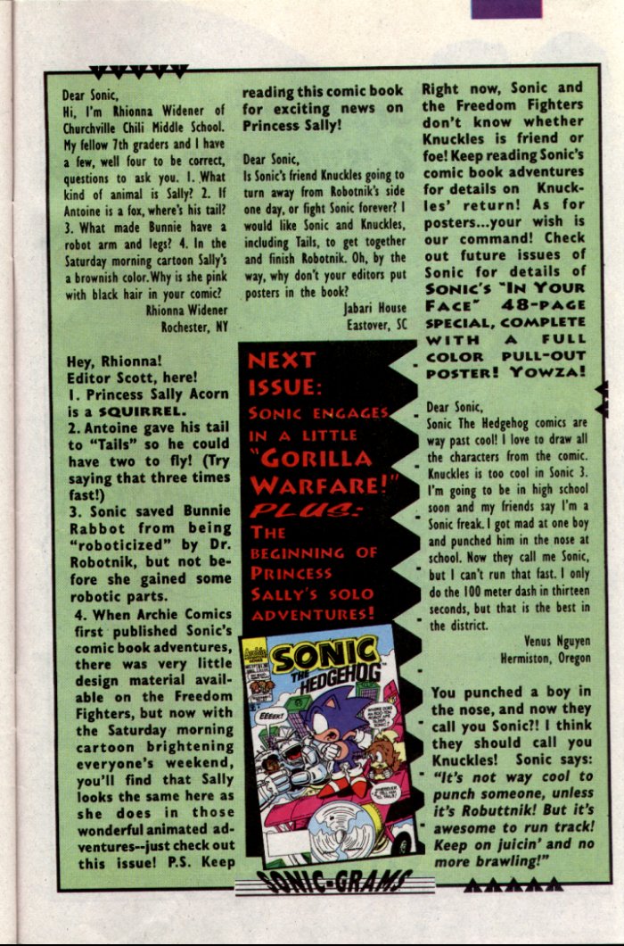 Sonic - Archie Adventure Series November 1994 Page 24